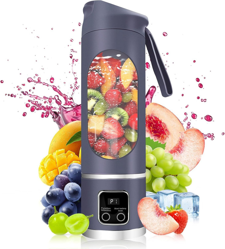 شیکر و مخلوطکن شارژی HS-860 اورجینال | مناسب تهیه اسموتی و پروتئین شیک