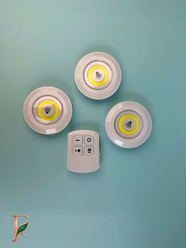 چراغ زیر کابینتی ریموتدار 3in1 اورجینال | بسته 3 عددی