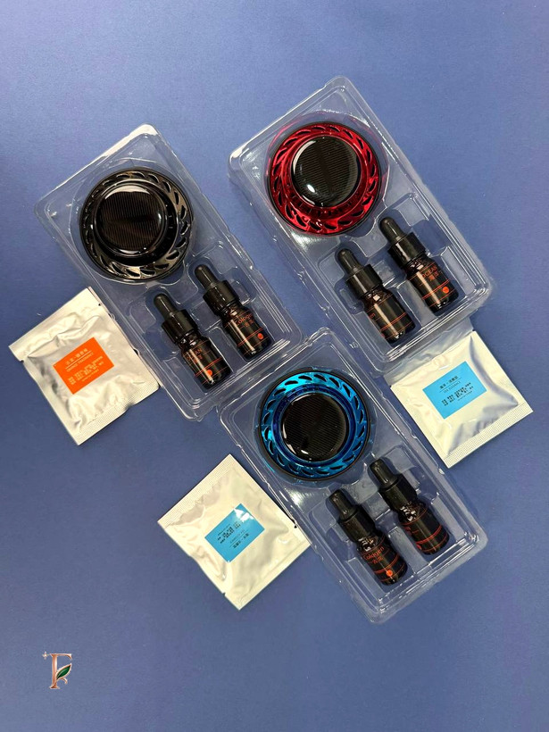 خوشبوکننده خورشیدی خودرو JIN GE مدل JG-009 اورجینال | پخش عطر چرخشی