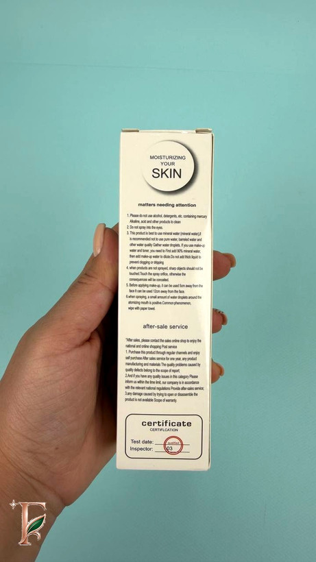 مینی بخور شارژی نانو YQ8001 مدل Mist Sprayer | ظرفیت 30 میلیلیتر و طراحی جیبی